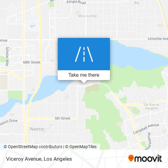 Viceroy Avenue map