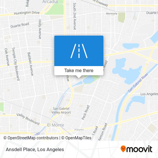 Mapa de Ansdell Place