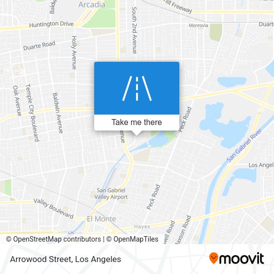 Arrowood Street map