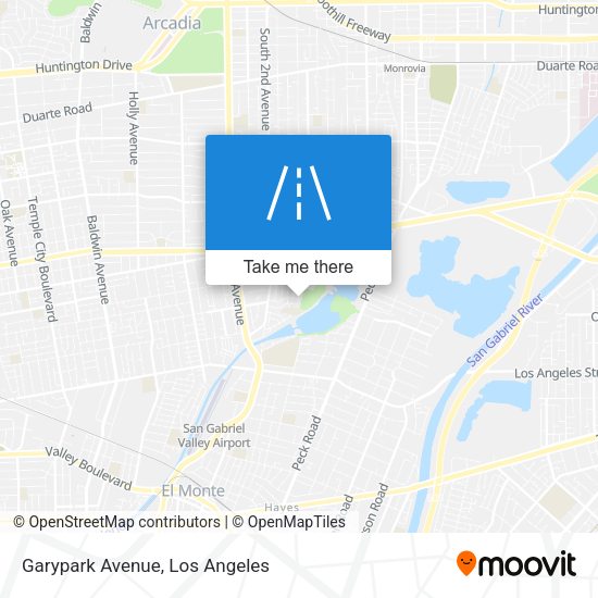 Mapa de Garypark Avenue