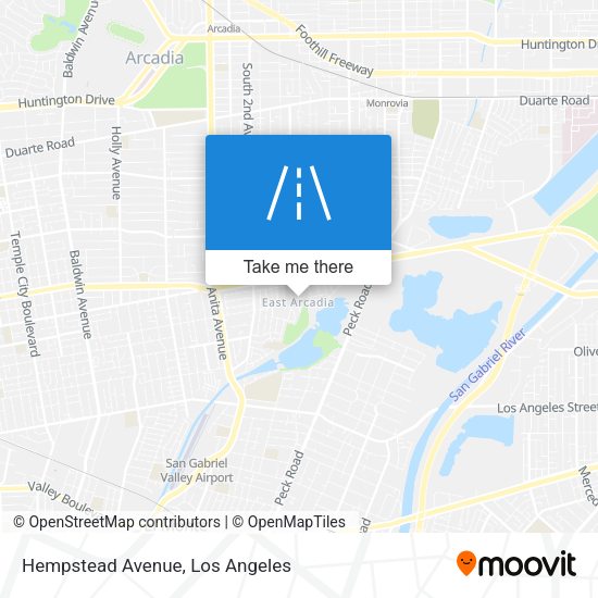 Mapa de Hempstead Avenue