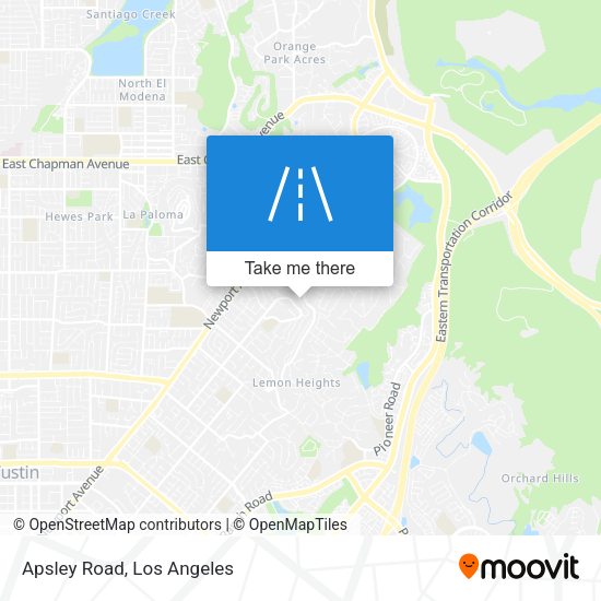 Mapa de Apsley Road
