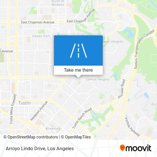 Mapa de Arroyo Lindo Drive
