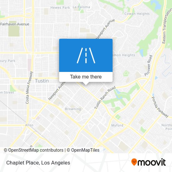 Mapa de Chaplet Place