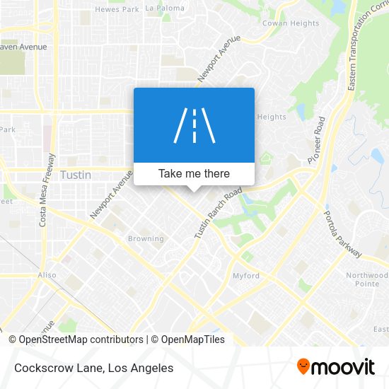 Mapa de Cockscrow Lane