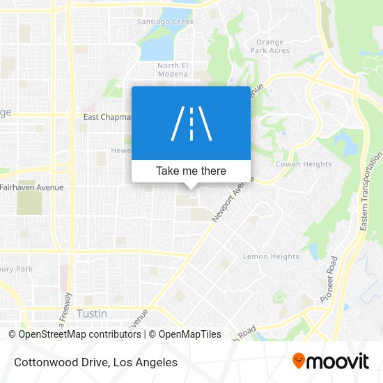 Cottonwood Drive map