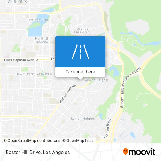 Mapa de Easter Hill Drive