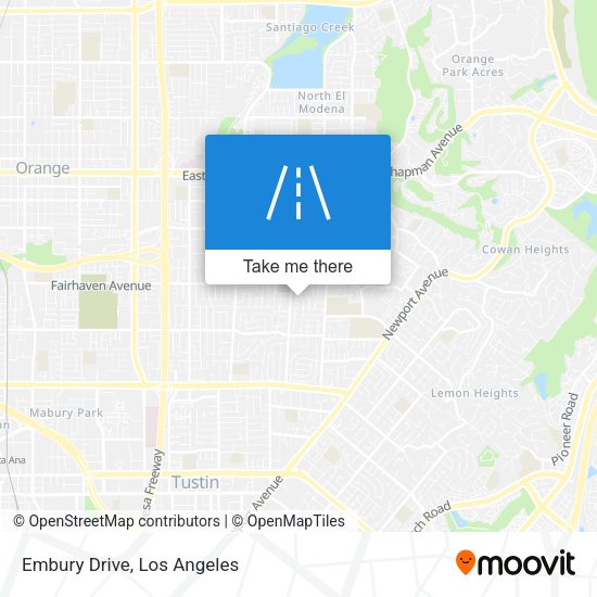 Mapa de Embury Drive