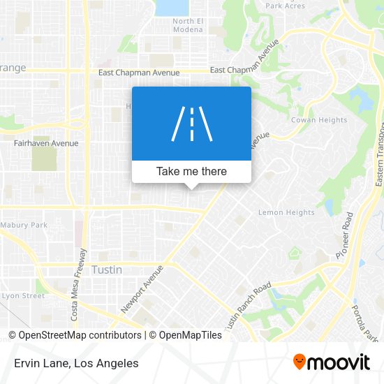 Mapa de Ervin Lane