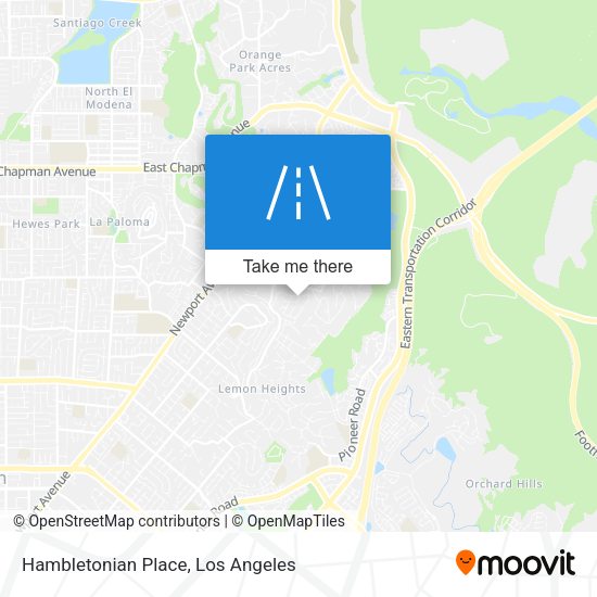 Mapa de Hambletonian Place
