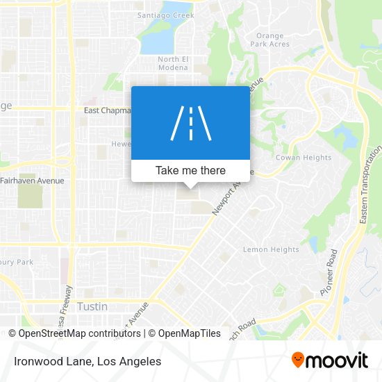 Mapa de Ironwood Lane