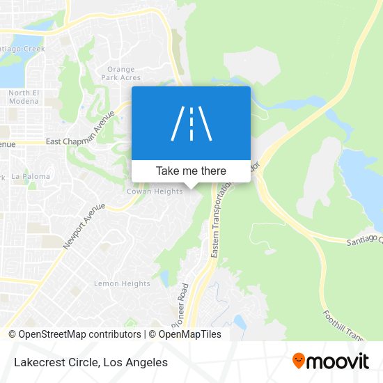 Lakecrest Circle map