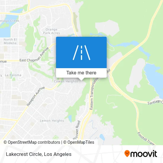Lakecrest Circle map