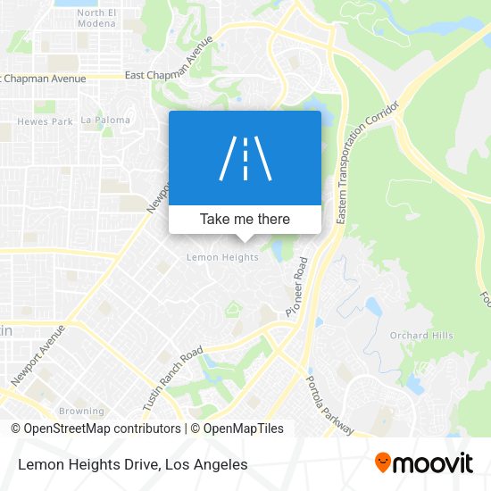 Mapa de Lemon Heights Drive