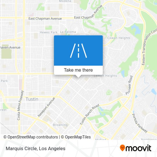 Mapa de Marquis Circle