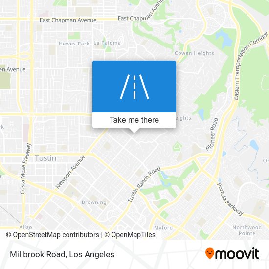 Mapa de Millbrook Road