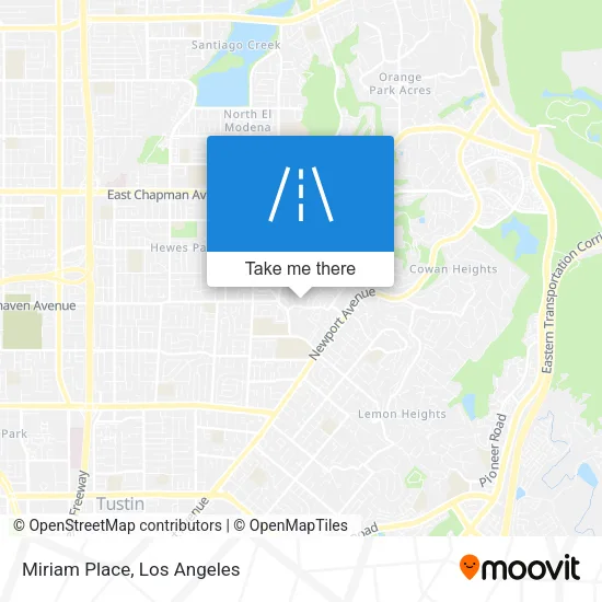 Miriam Place map