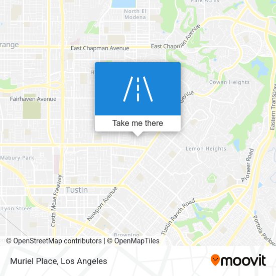 Mapa de Muriel Place