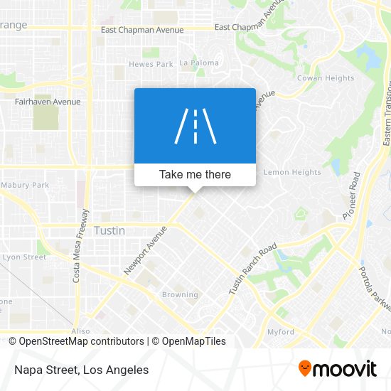 Mapa de Napa Street