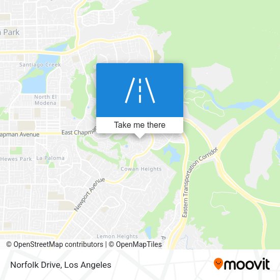 Mapa de Norfolk Drive