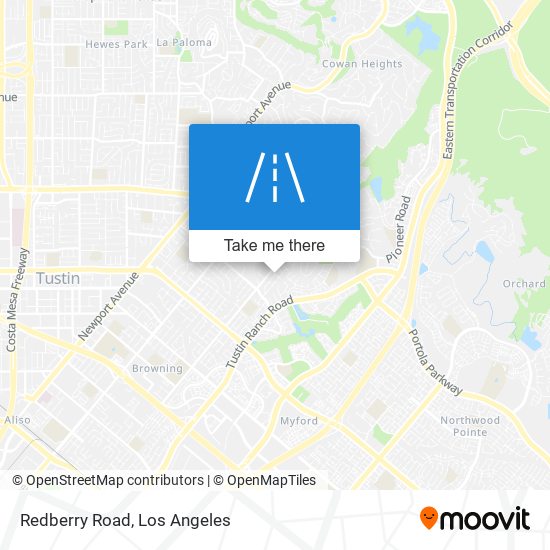 Mapa de Redberry Road