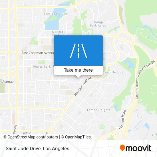 Saint Jude Drive map