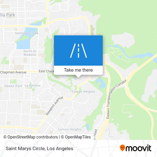Saint Marys Circle map
