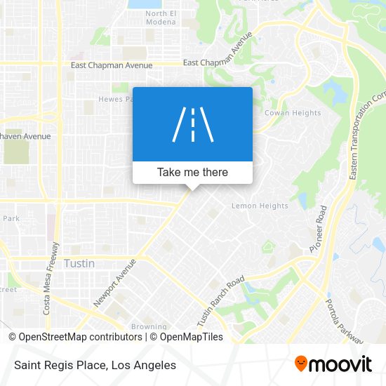 Mapa de Saint Regis Place