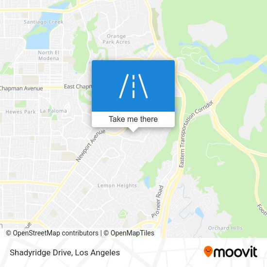 Mapa de Shadyridge Drive