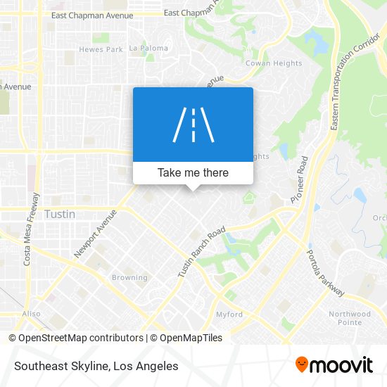 Southeast Skyline map