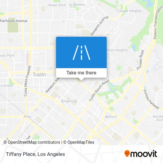 Mapa de Tiffany Place