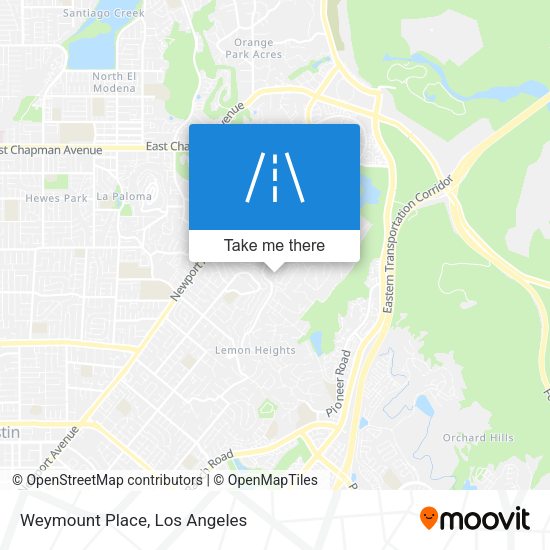 Mapa de Weymount Place