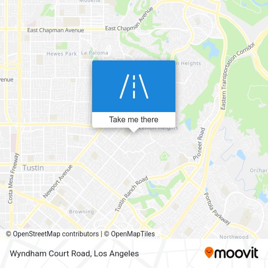 Wyndham Court Road map