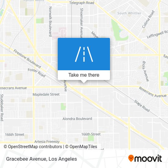 Mapa de Gracebee Avenue