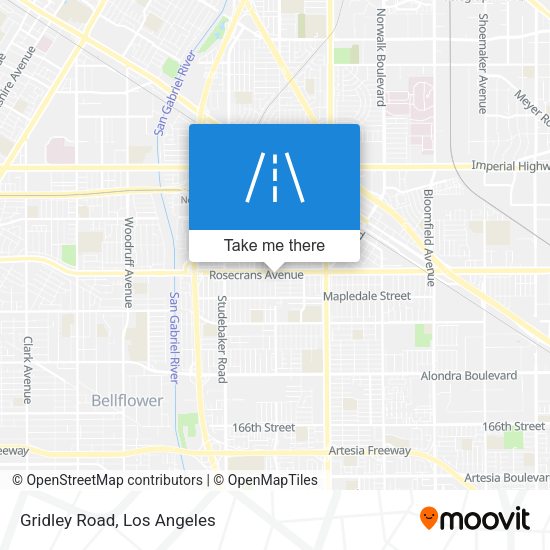 Mapa de Gridley Road