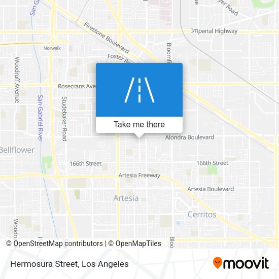 Hermosura Street map