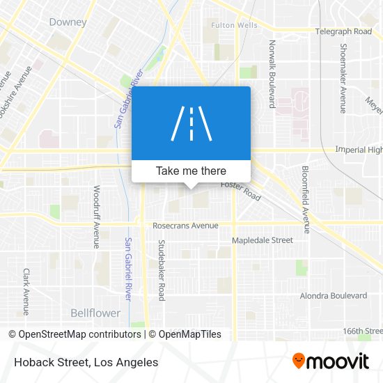 Mapa de Hoback Street