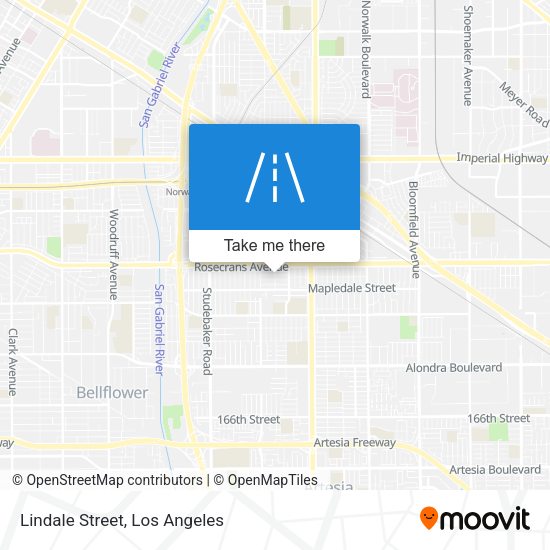 Mapa de Lindale Street