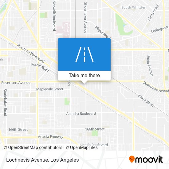 Lochnevis Avenue map