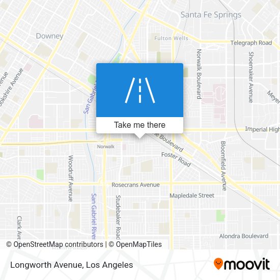 Mapa de Longworth Avenue