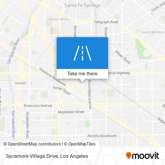 Sycamore Village Drive map