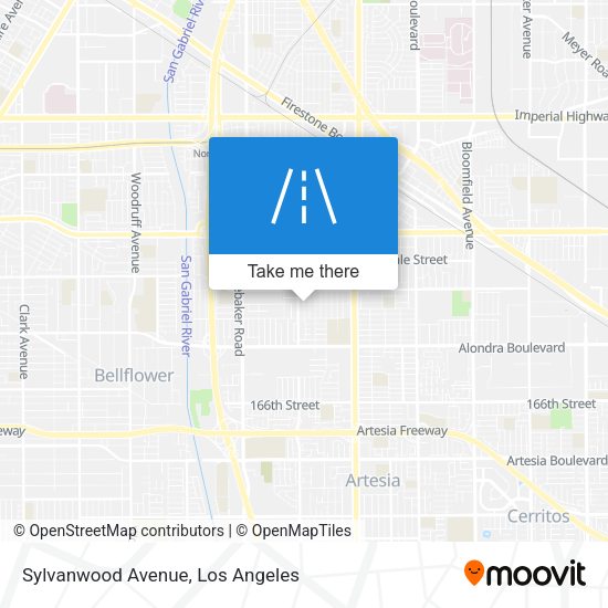 Sylvanwood Avenue map