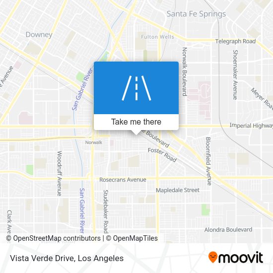 Vista Verde Drive map