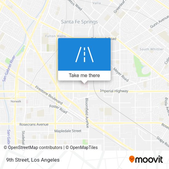 Mapa de 9th Street