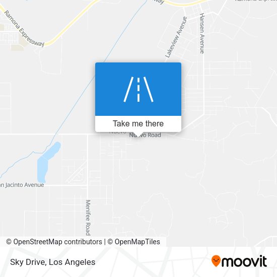 Mapa de Sky Drive