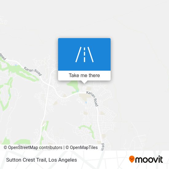 Mapa de Sutton Crest Trail