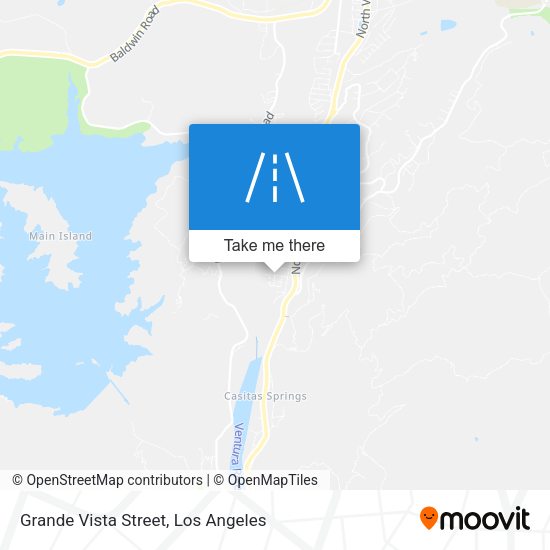 Mapa de Grande Vista Street