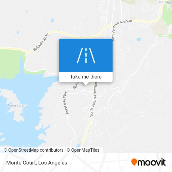 Monte Court map