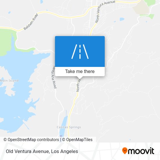 Old Ventura Avenue map
