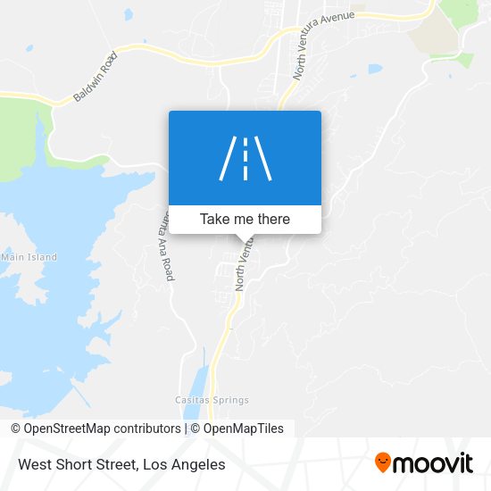 West Short Street map